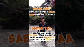 Jangan bosan bosan yasubscribeviralvideosortsfyptrending [upl. by Nitneuq]