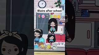 Blaire after school tocaboca asmrsounds credit to yulitakan [upl. by Mohun]