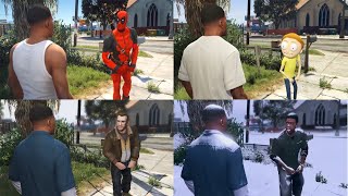 Franklin Getting Roasted GTA V Ultimate Compilation  Lamar Roasts Franklin GTA V 02 [upl. by Tnilk]