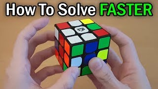 How to Solve the Rubiks Cube FASTER with the Beginner Method [upl. by Nirol]