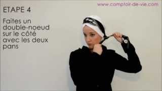 Comment accessoiriser un bonnet avec un foulard carré [upl. by Fernandez593]