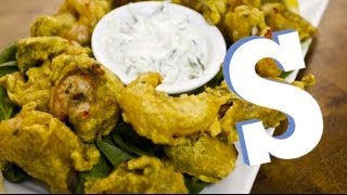 Indian Prawn Pakora Recipe  SORTED [upl. by Osicran939]