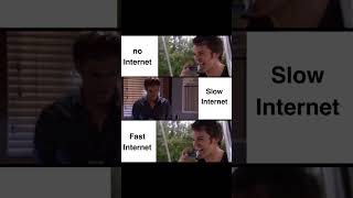 No internet vs slow internet vs fast internet [upl. by Dorry]