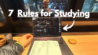 7 Rules to Study amp Learn Effectively [upl. by Ainotal543]