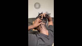 How To Braid Mini Braids For Individual Crochet Faux Locs On Natural 4C Hair [upl. by Abdul]