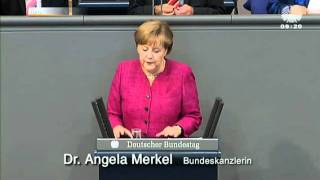 Merkel quotNeue Architektur der Energieversorgungquot [upl. by Hagi]