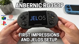 Anbernic RG353P  First Impressions And JELOS Installation Linux Showcase [upl. by Amiaj141]