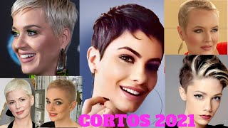 ☆CORTES DE CABELLO MUJER 2021☆CORTES MAS CORTOS TendeNCIAS 2021 [upl. by Stratton]