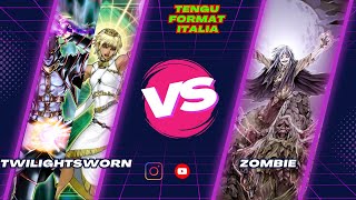 YUGIOH Tengu Format Italia Twilightsworn Federico C vs Zombie Alessandro DG Local Rome [upl. by Dagney]