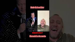 Rob Schneider Kamala Is Better 😂 reaction comedy shorts kamalaharris accent [upl. by Prentice73]