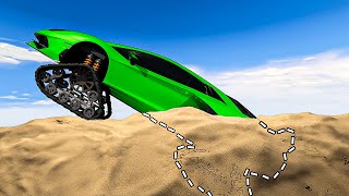 Testing cars vs quicksand in GTA 5 [upl. by Imot]