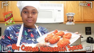 Hot Cheetos Mozzarella Sticks [upl. by Snah]