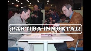 ¿LA MEJOR PARTIDA DE LA HISTORIA Kasparov vs Topalov Wijk aan Zee 1999 [upl. by Celestina]