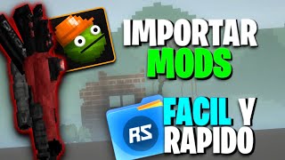 Cómo Importar Mods Facil Y Rapido  Melón Playground🍉 [upl. by Minnie]