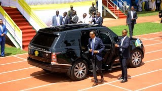 The Departure amp Arrival of President Kagame to the consecration of His Grace Antoine Kambanda [upl. by Oznol626]