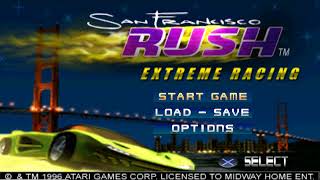 San Francisco Rush PS1 OST  Midway Logo [upl. by Frohne]