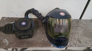 R Tech Welding mask and Air fed welding respirator system [upl. by Ahsined671]