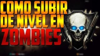 Black Ops 2 Zombies  Como subir de nivel en Zombies Explicacion de los Emblemas [upl. by Laehpar267]