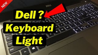 How to Turn On Keyboard Backlight On Dell  Enable Keyboard light  Easy [upl. by Dola]