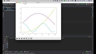 How to plot graph in python with pycharm [upl. by Gorlicki700]