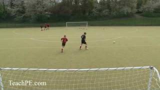 Soccer Drills  Dribbling  Run and Compete [upl. by Mavis634]