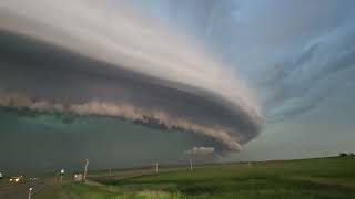 Montana Tornadic Storm  June 15 2024 [upl. by Mcmath]