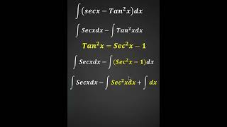 integral trigonométrica usando identidades integral de secxtan2xdx [upl. by Sivla627]