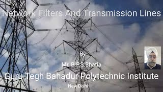 NFTL  Lecture 4 Characteristics Impedance of Symmetrical T Network [upl. by Brigette182]