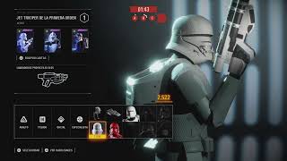 STAR WARS Battlefront II  Misión ATAQUE  TIERRAS DE KLOSS 1080p60 SD HD [upl. by Werdnael]