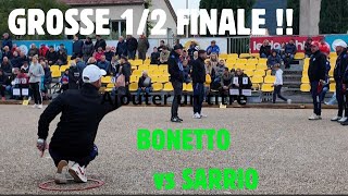 BONETTO vs SARRIO EN 12 FINALE National de Nyons 2024 petanque [upl. by Steinke830]