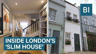 Inside Londons Slim House That Is 7 Feet Wide And Costs £1m [upl. by Hailed]