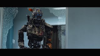 Chappie quotNow I forgive you bad manquot Hugh Jackman Sigourney Weaver scene [upl. by Osher]