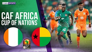 Ivory Coast vs GuineaBissau  AFCON 2023 HIGHLIGHTS  01132024  beIN SPORTS USA [upl. by Goraud]