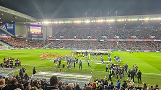 Ibrox Crowd Lifted  Rangers 40 FCSB  Stadium Atmosphere amp Reaction [upl. by Hosbein989]