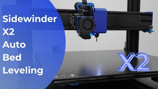 Auto Bed Leveling Process  Sidewinder X2 Artillery 3D Printer [upl. by Magda895]