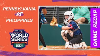 Greensburg PA vs Winterville NC Softball Highlights 2024 Little League World Series Semifinal [upl. by Ainessey]