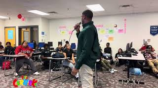 Ezzy Money Speaks to New Manchester High School’s FBLA [upl. by Atikan]