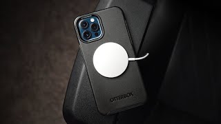 IPhone 12 Pro Max Otterbox Symmetry Plus MagSafe Compatible Case Review [upl. by Wiltz]