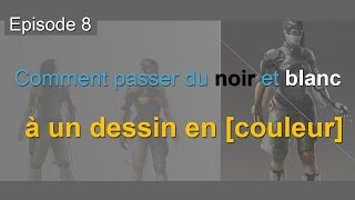 Comment passer  du noir et blanc à la couleur [upl. by Ramoh]