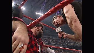 Comissioner Mick Foley gets fired by Mr McMahon  12182000 [upl. by Marta]