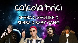 Sfera Ebbasta  calcolatrici lyrics [upl. by Warfield]