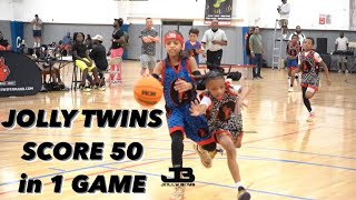 Jolly Twins Score 50 Points in 1 Game  Camp  Ranked 1 in the World [upl. by Ahsenod]