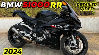 2024 BMW S1000rr Detailed Review Video 🚀  Sab Ki Dream Bike s1000rr [upl. by Naro]