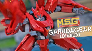 MSG Garudagear Diablo  Variable Frame System UNBOXING and Review [upl. by Hairaza]