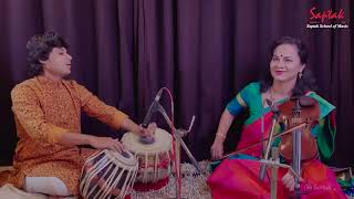 Sangeeta Shankar Violin I 42nd Saptak Annual Music Festival 2022 Part 2 [upl. by Aciret]