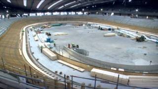 London 2012 Olympics Velodrome timelapse video [upl. by Attenahs]