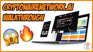 CryptonaireNetworkAI Walkthrough Tutorial  Registration Dashboard and your next steps 🔥 [upl. by Higgins]