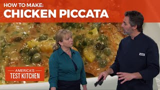 Cook Chicken Piccata like the Cake Boss  Buddy Vs Kitchen BVK EP01 [upl. by Hoem]