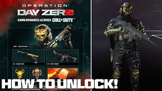 HOW TO CLAIM FREE MW3 DAY ZERO EVENT REWARDS amp EARLY GAMEPLAY Free Ghost Golden Phantom Skin [upl. by Hilel29]