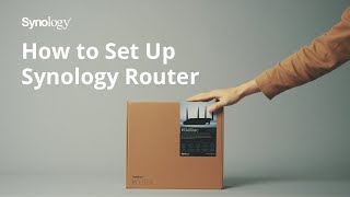 How to Set Up Synology Router [upl. by Anidene]